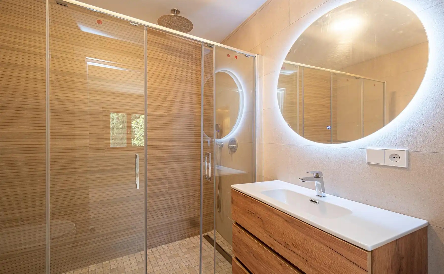 Baño de Planta baja en venta en Selva con Aire acondicionado, Calefacción y Jardín privado