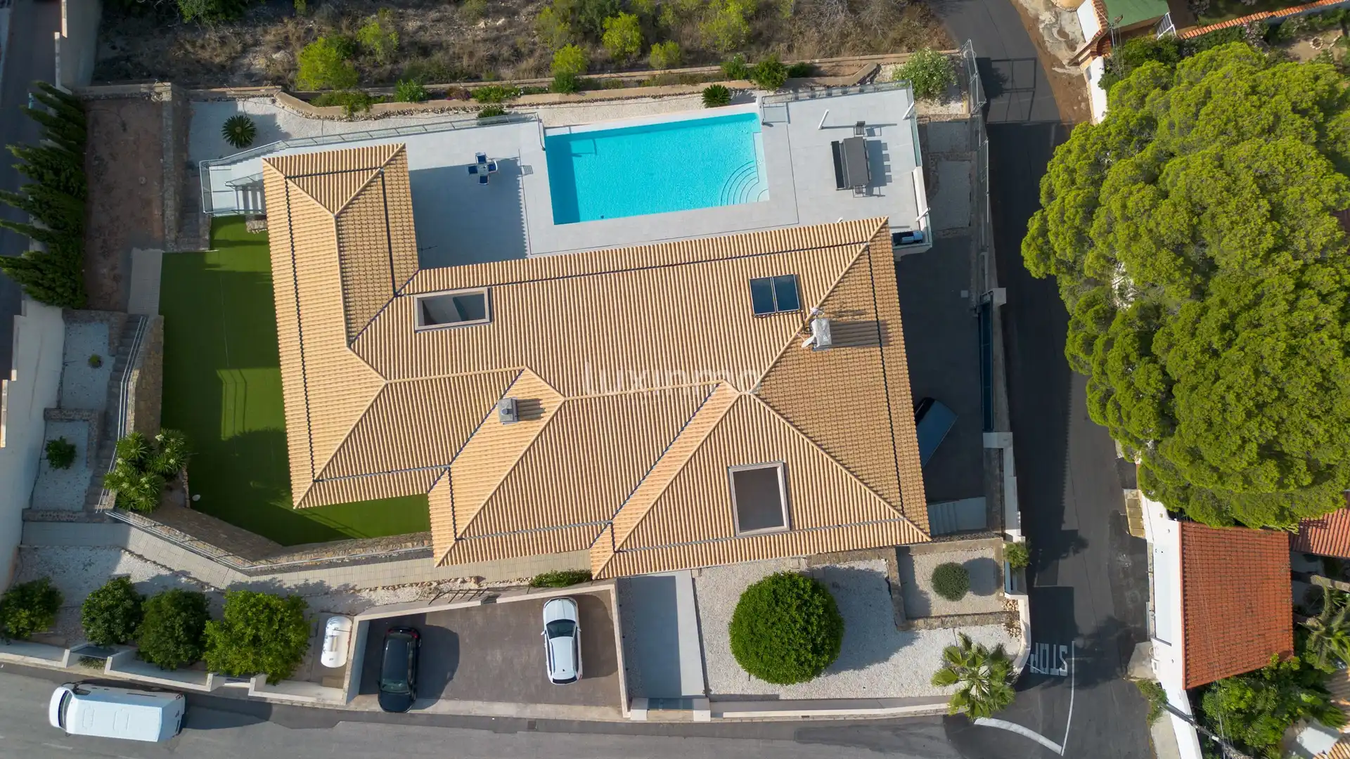 Außenansicht von Haus oder Chalet zum Verkauf in Altea mit Klimaanlage, Heizung und Terrasse