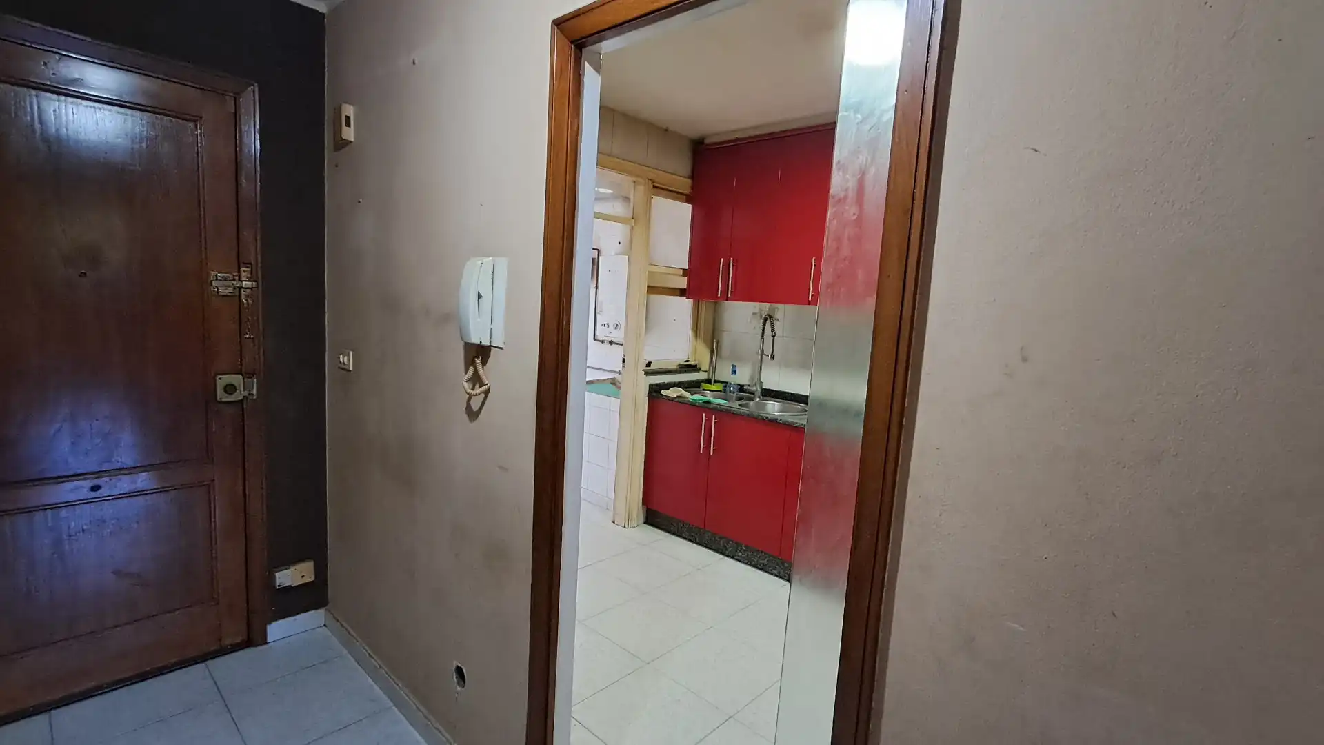 Cocina de Piso en venta en Vigo  con Parquet, Trastero y Amueblado