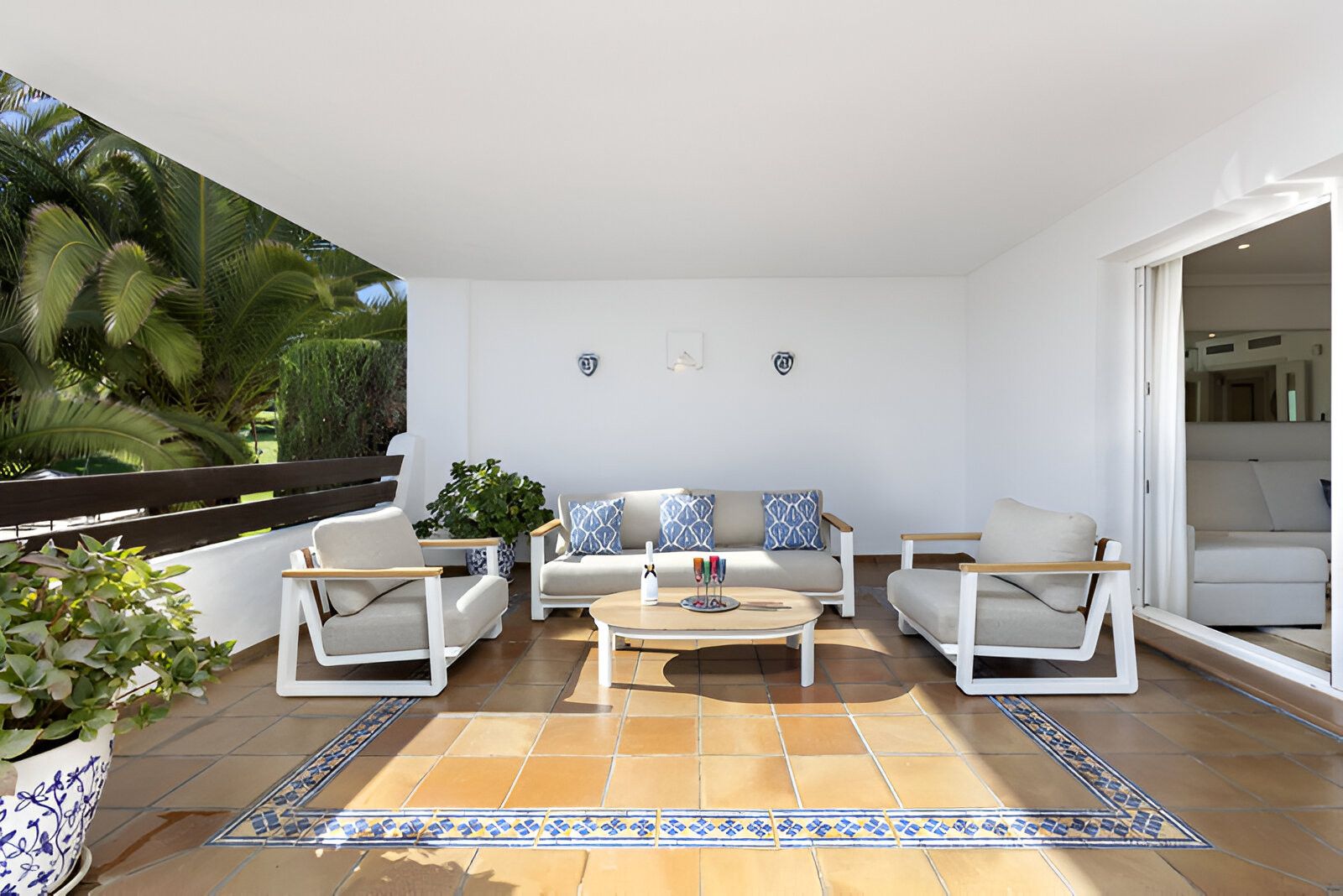 Terrace of Planta baja for sale in Estepona  with Air Conditioner, Terrace and Swimming Pool