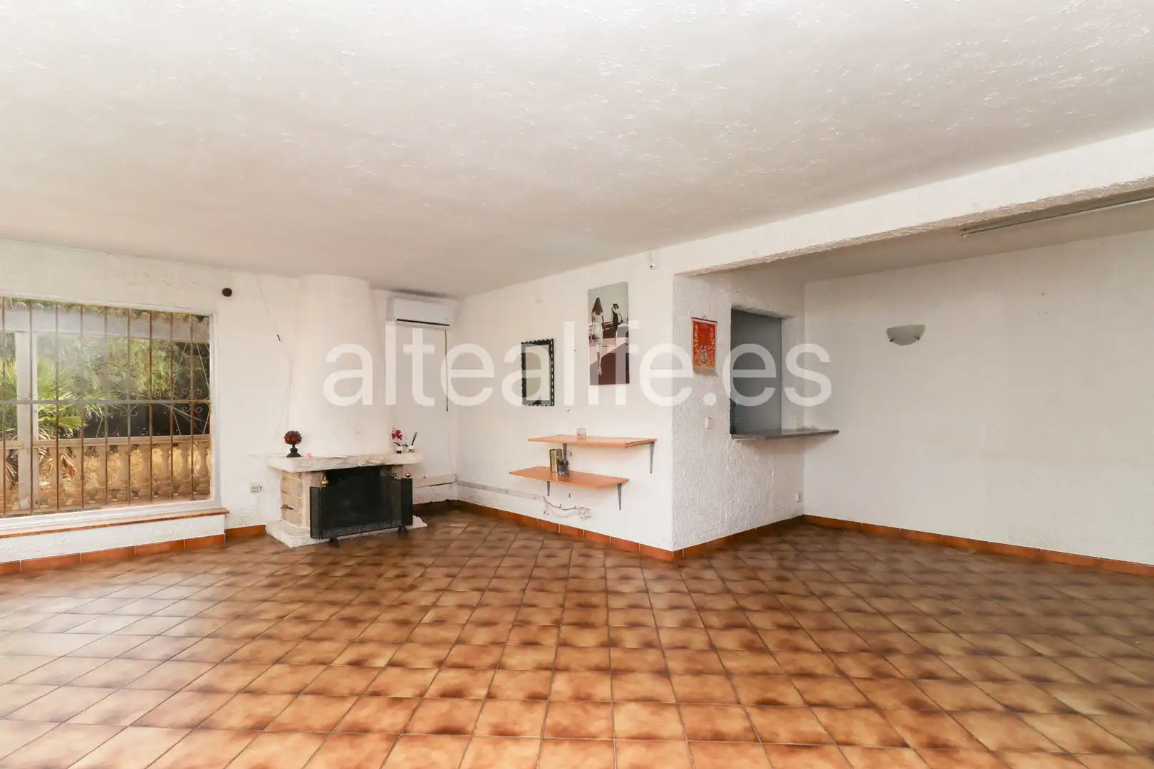 Sala de estar de Casa o chalet en venta en La Nucia con Aire acondicionado, Jardín privado y Terraza