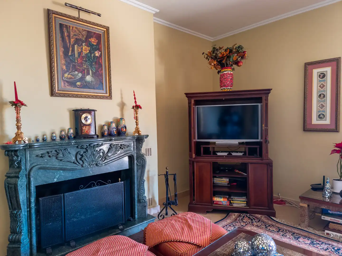 Living room of Houses for sale in Estepona  with Air Conditioner, Private garden and Terrace