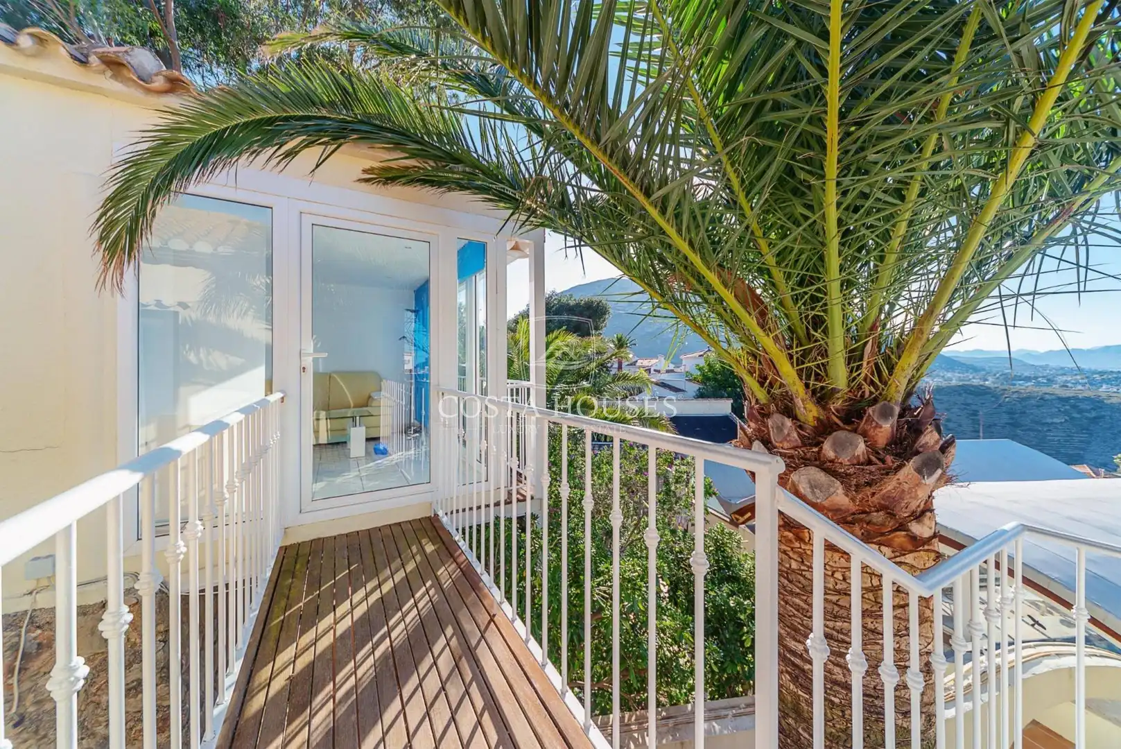 Balcony of Houses for sale in Dénia  with Air Conditioner, Heating and Private garden