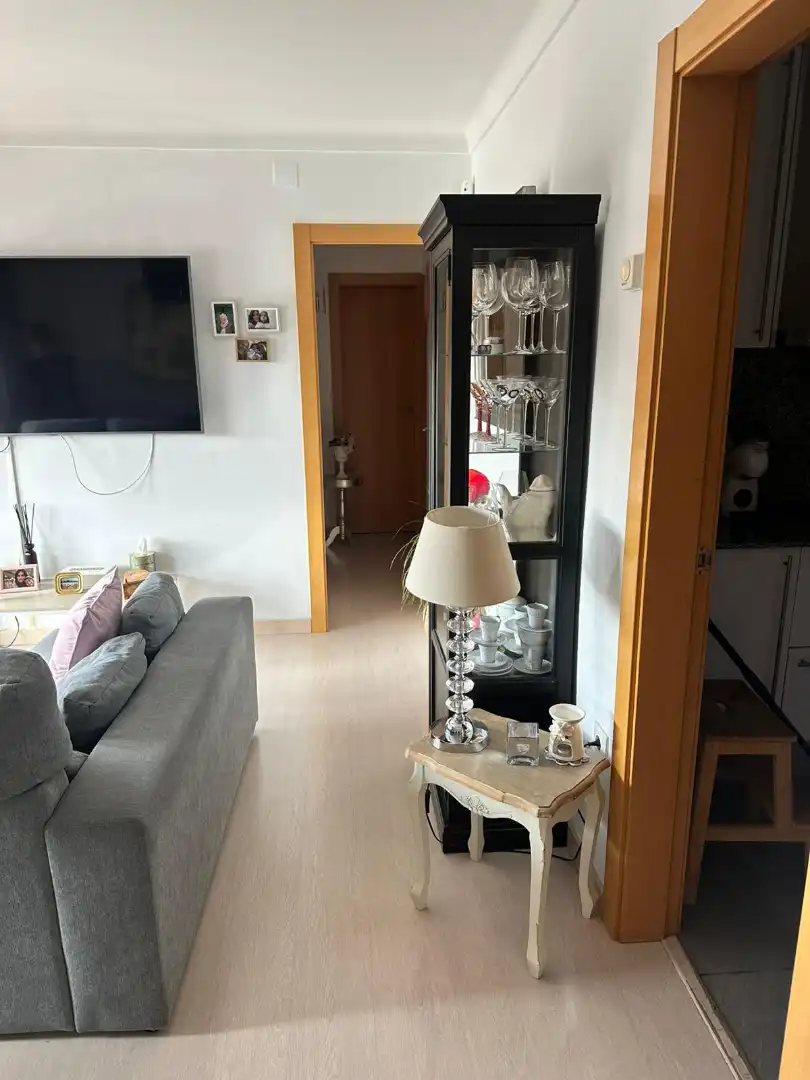 Sala de estar de Piso en venta en Sant Pere de Ribes con Calefacción, Parquet y Horno