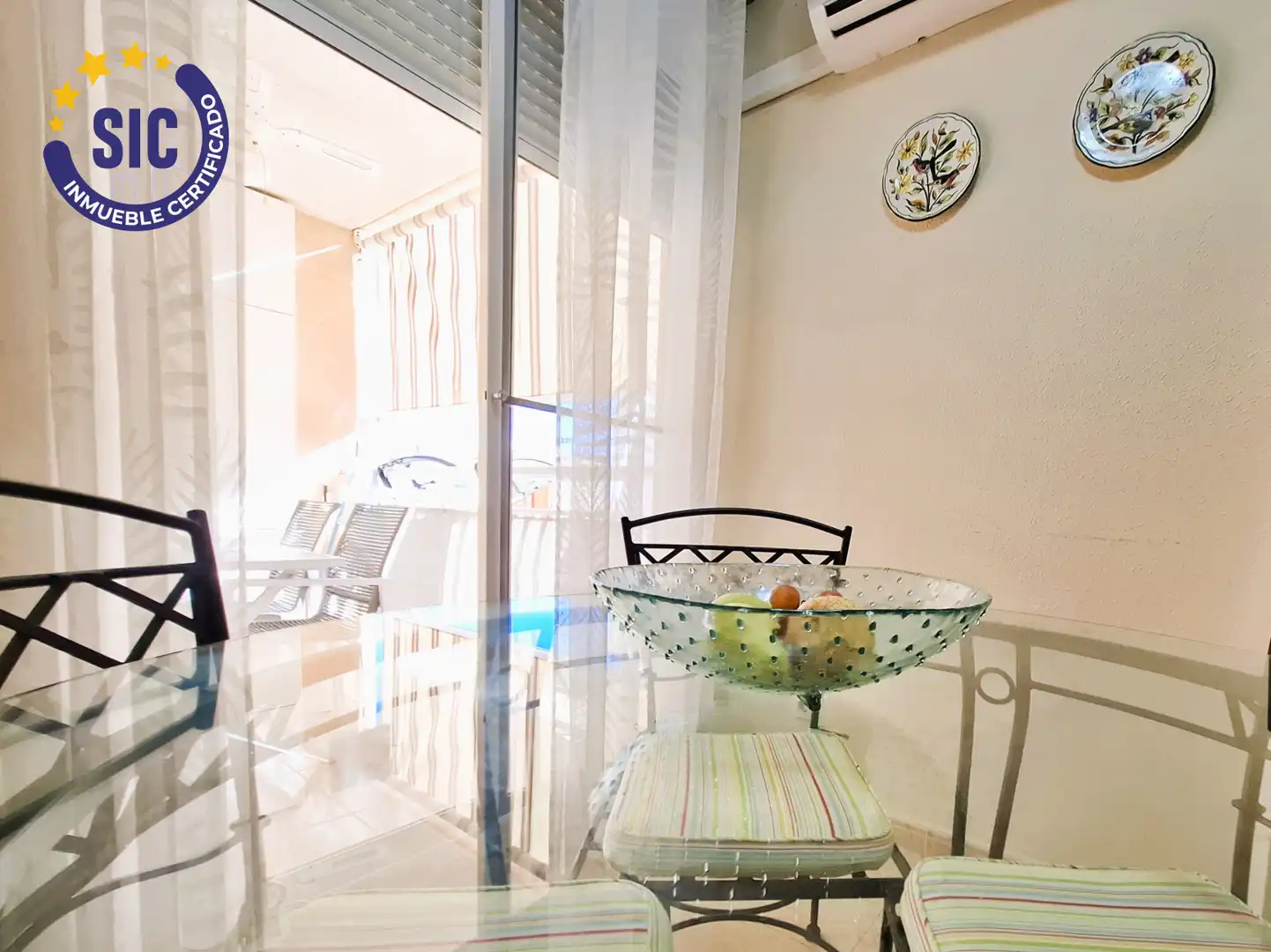 Balcony of Flat for sale in Centro