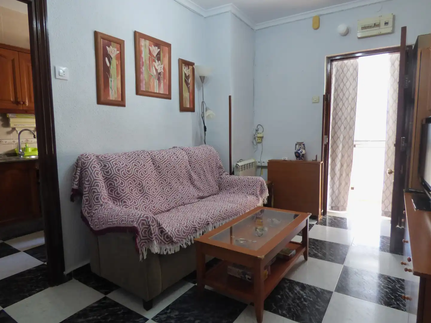 Sala de estar de Piso en venta en Cádiz con Alarma