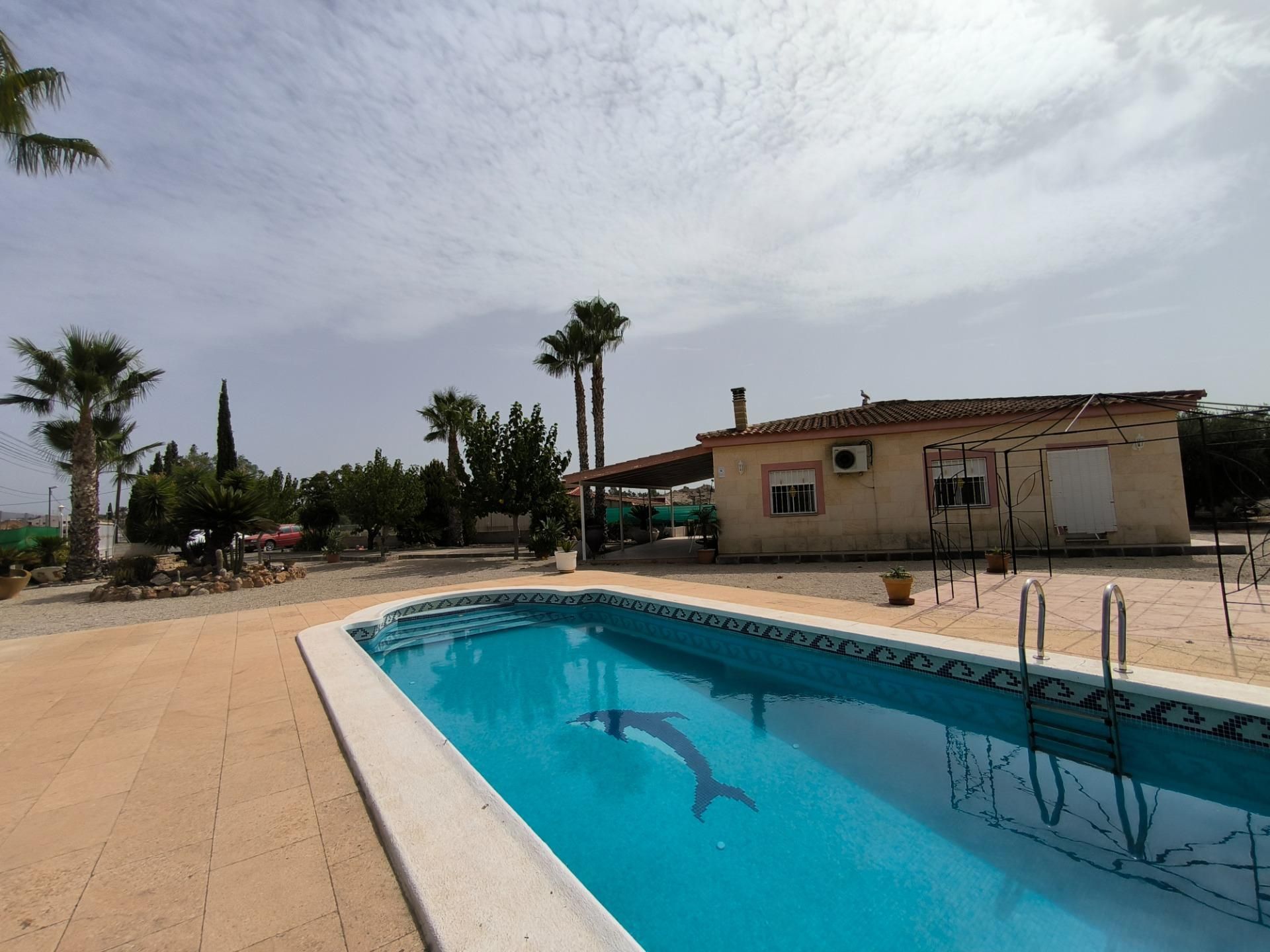 Swimming pool of House or chalet for sale in Fortuna  with Air Conditioner, Heating and Terrace