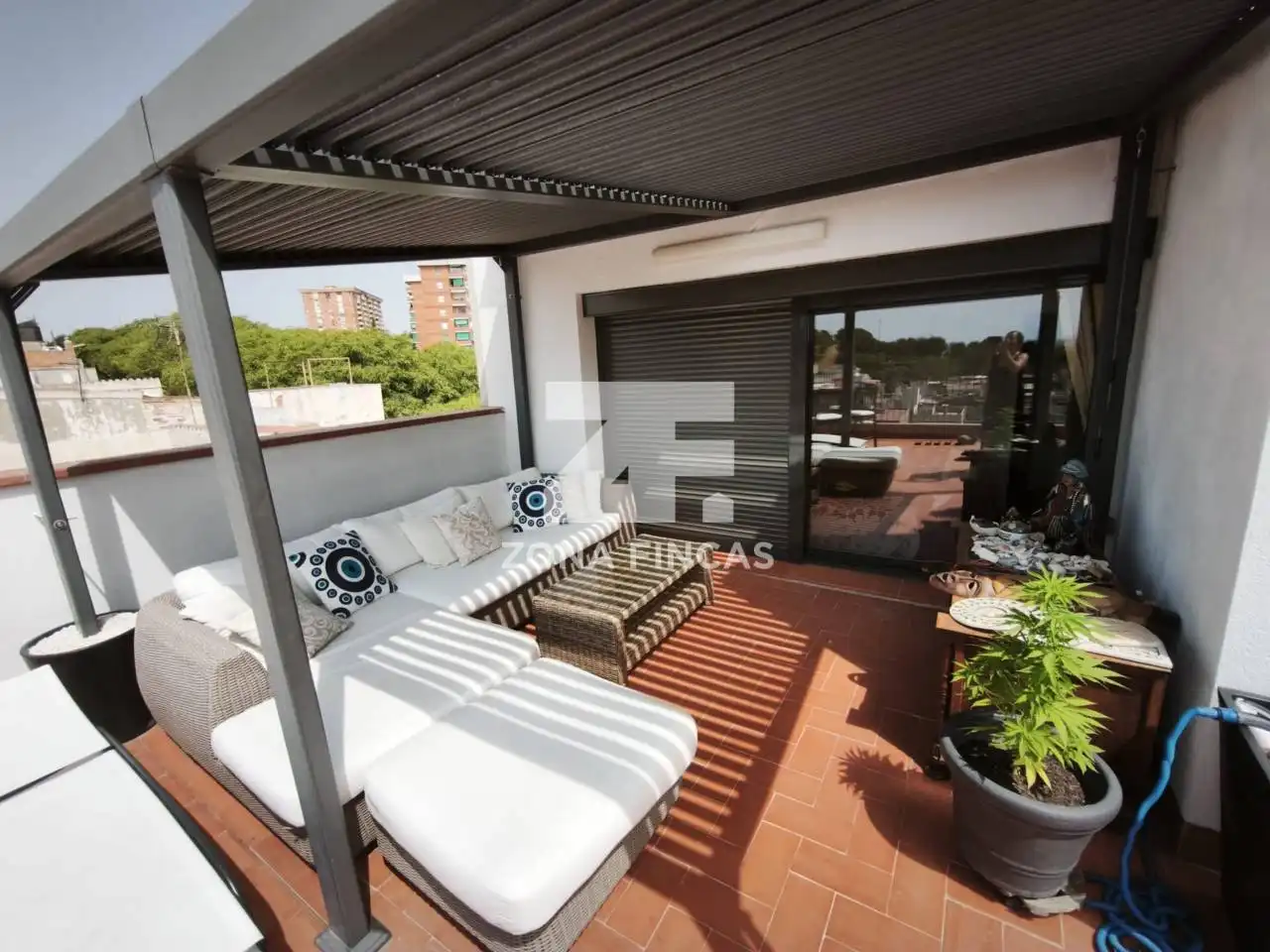Terraza de Piso en venta en Badalona con Aire acondicionado, Calefacción y Parquet