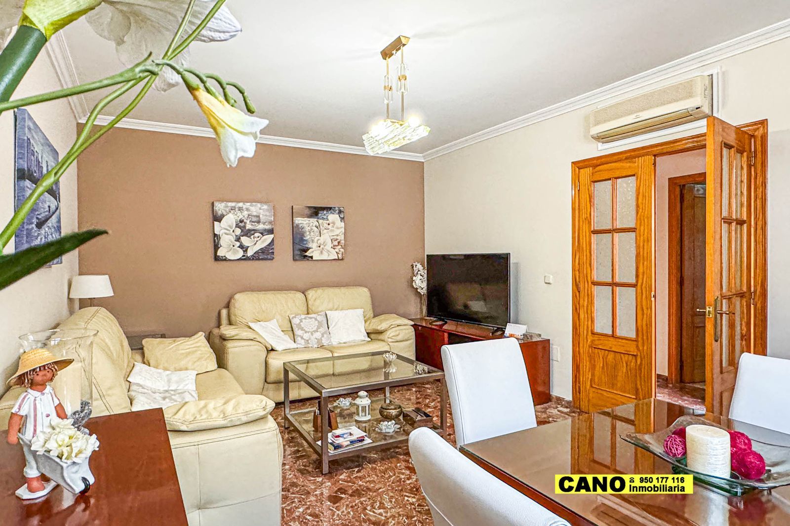 Living room of House or chalet for sale in Vícar  with Terrace and Storage room