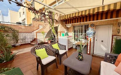 Terrace of Single-family semi-detached for sale in Roquetas de Mar  with Parquet flooring, Terrace and Community pool