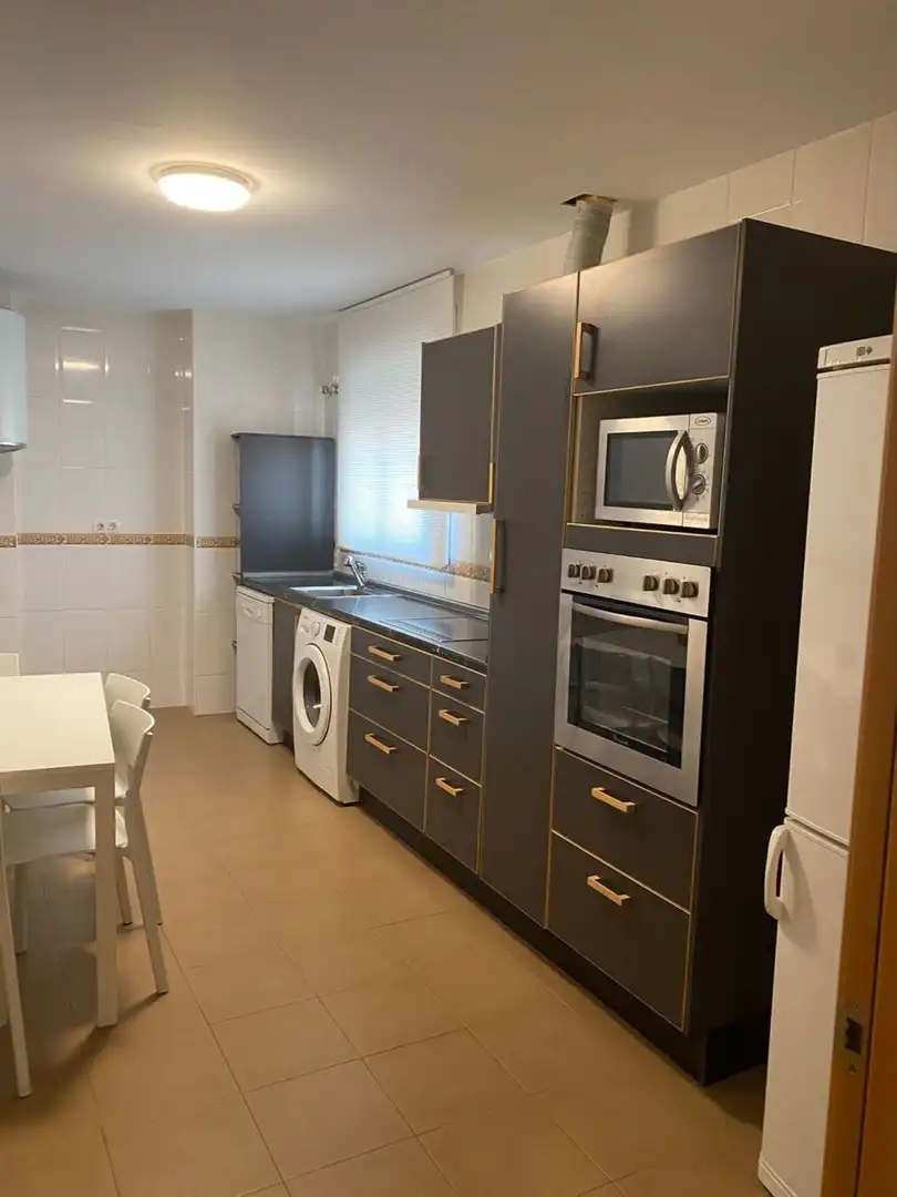 Kitchen of Flat for rent in Málaga  with Air Conditioner, Heating and Terrace