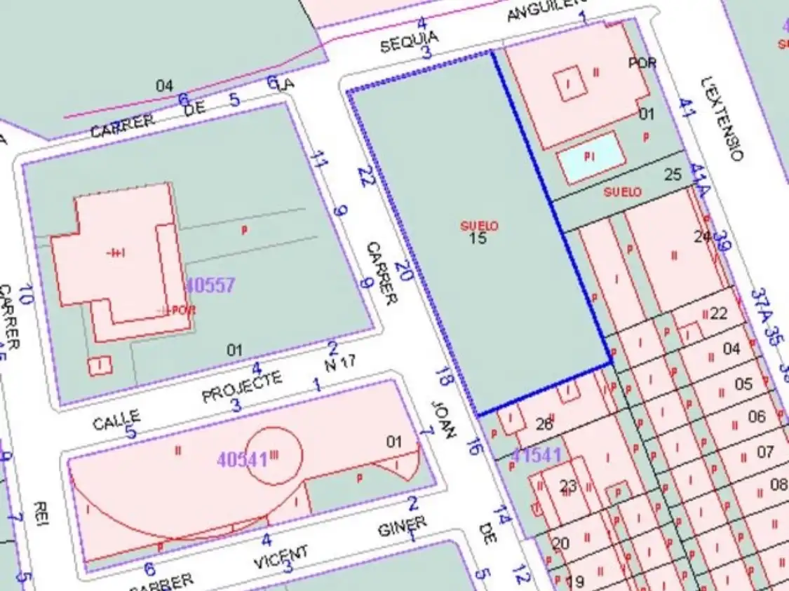 Terreny residencial en venda a Joan de Timoneda 18