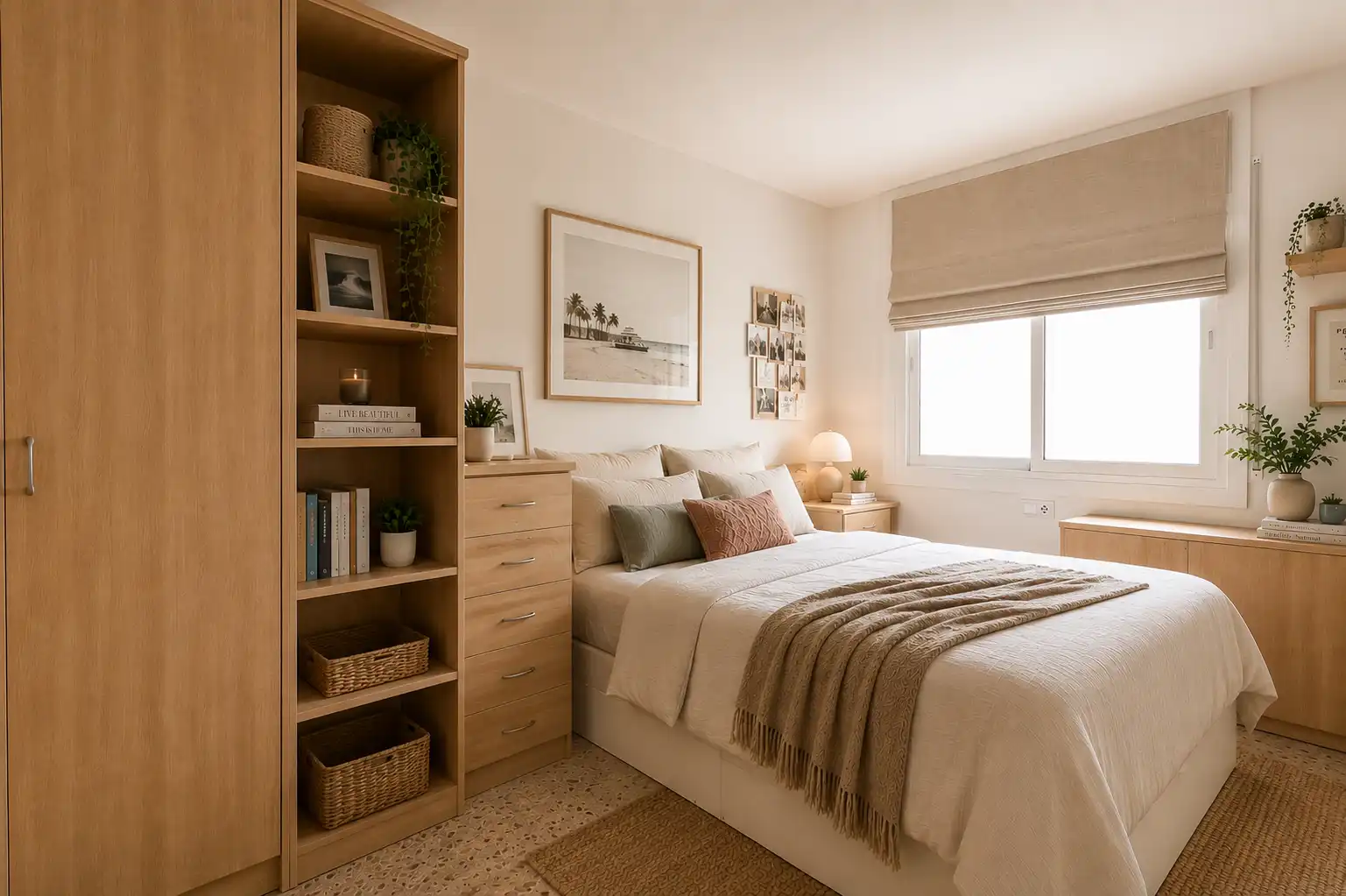 Bedroom of Flat for sale in Barcelona  with Air Conditioner, Heating and Terrace