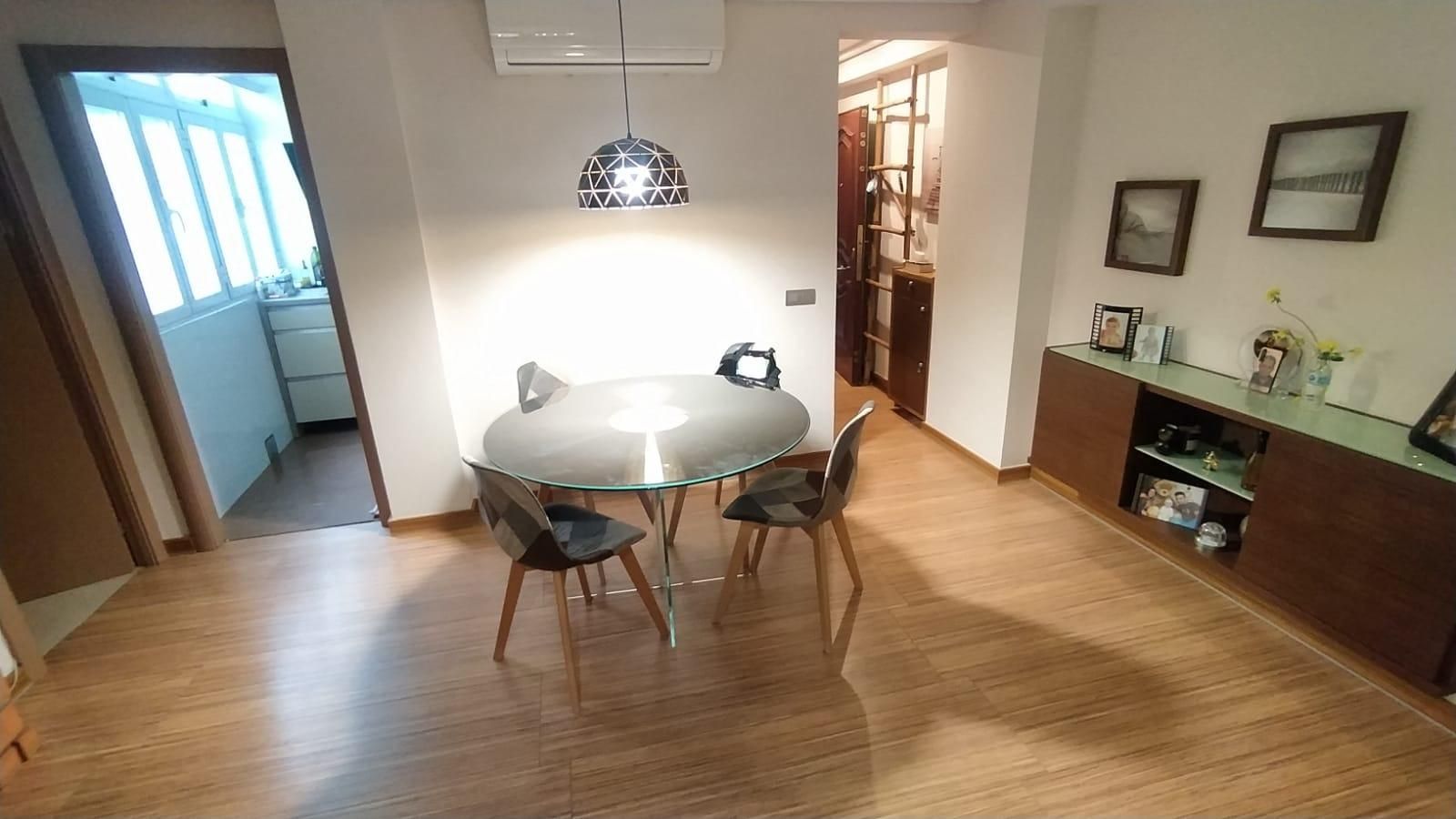 Menjador de Pis en venda en Málaga Capital amb Aire condicionat i Terrassa