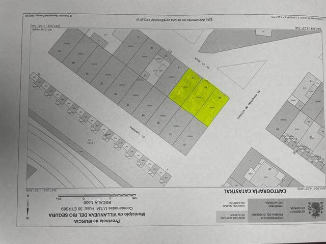 Terreno residencial en Venta en Villanueva del Río Segura