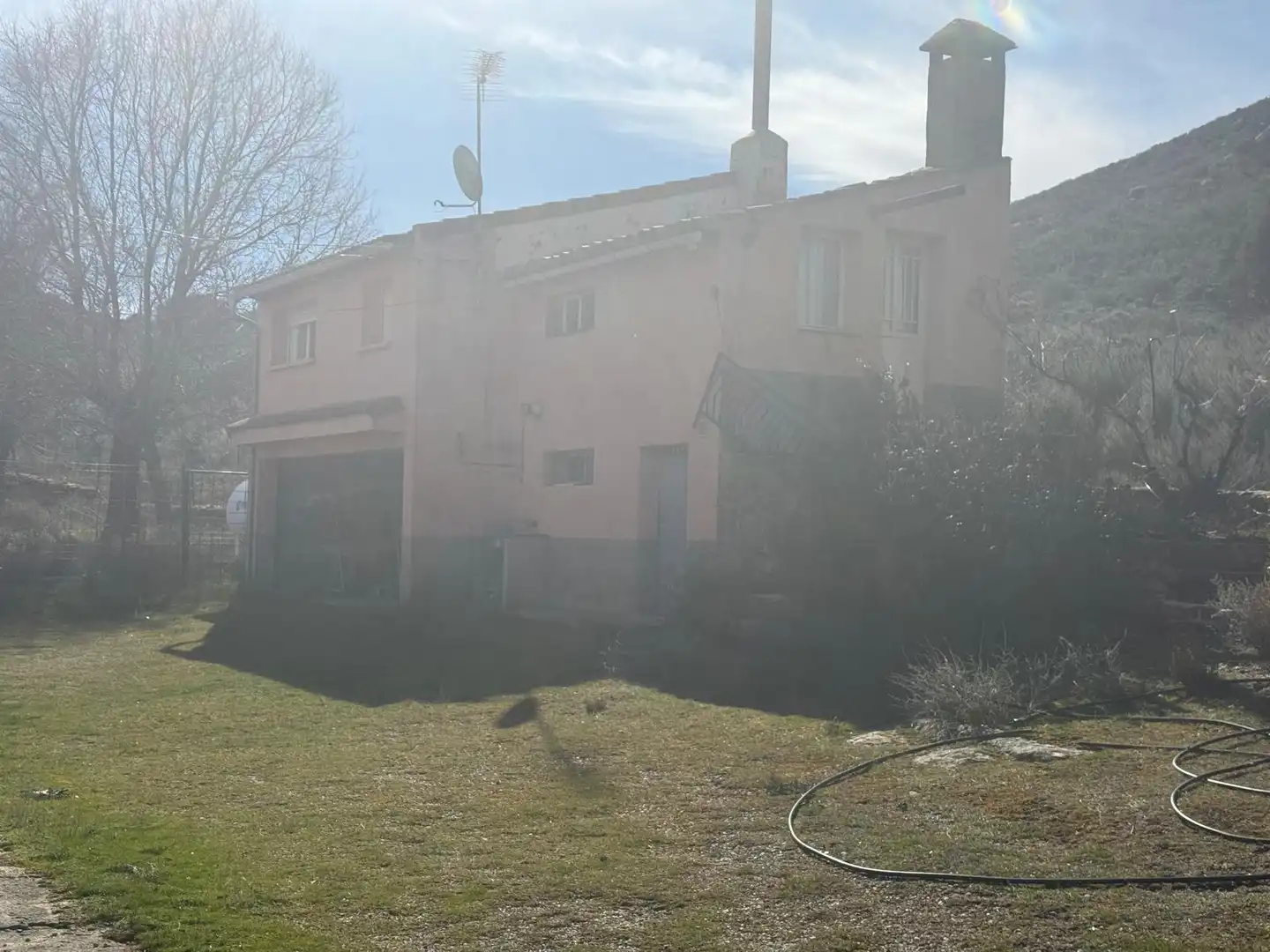 Vista exterior de Casa o chalet en venta en San Martín del Pimpollar con Calefacción, Jardín privado y Terraza