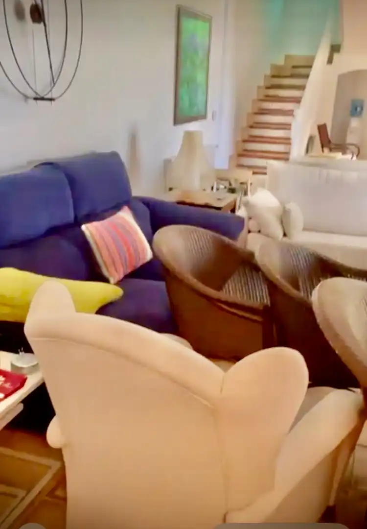 Sala de estar de Casa o chalet en venta en Albacete con Aire acondicionado, Calefacción y Jardín privado