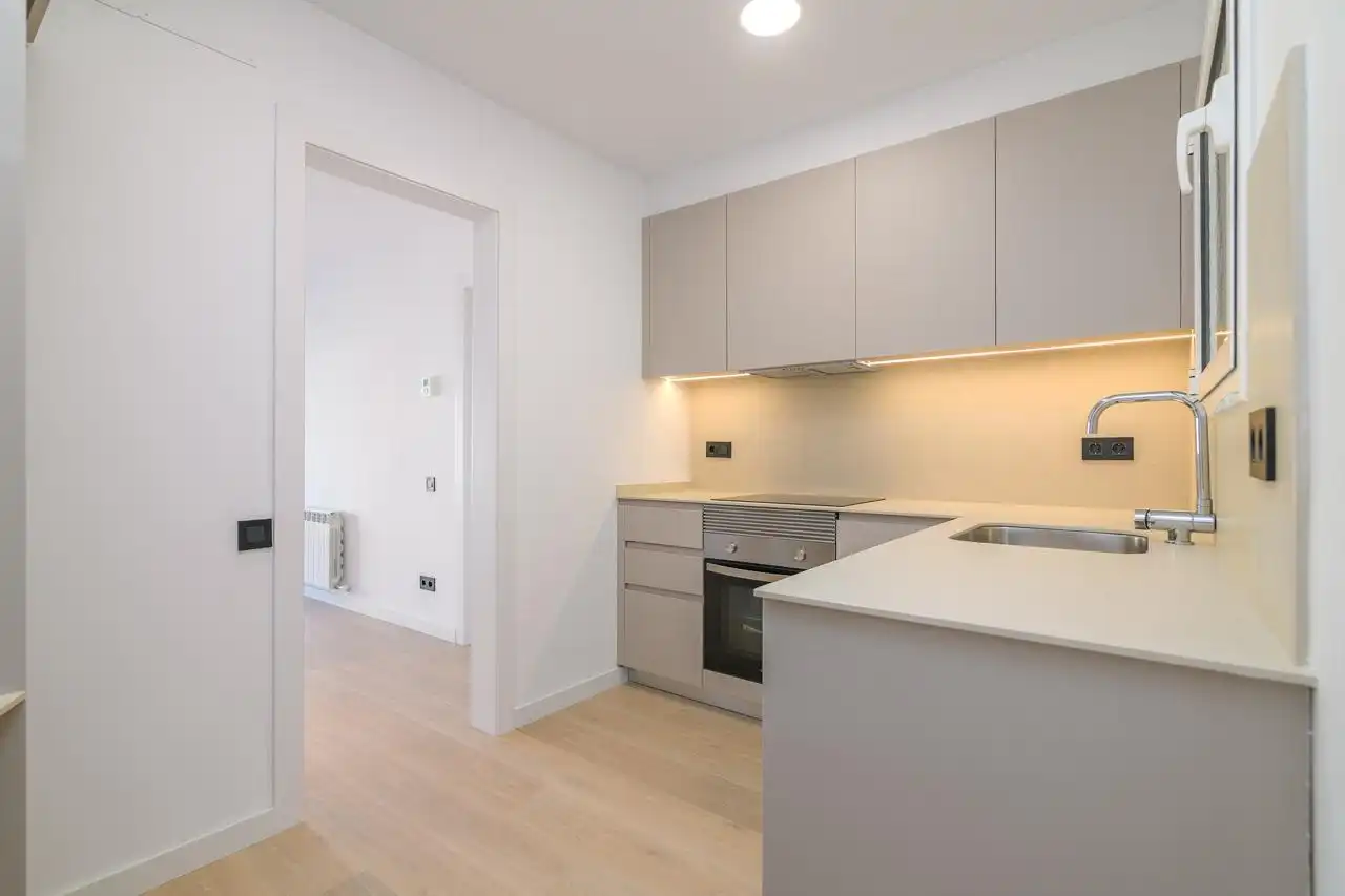 Kitchen of Flat for sale in Manresa  with Heating and Parquet flooring