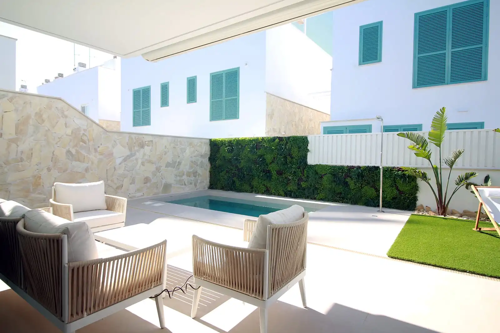 Terraza de Apartamento en venta en Pilar de la Horadada con Aire acondicionado, Jardín privado y Terraza