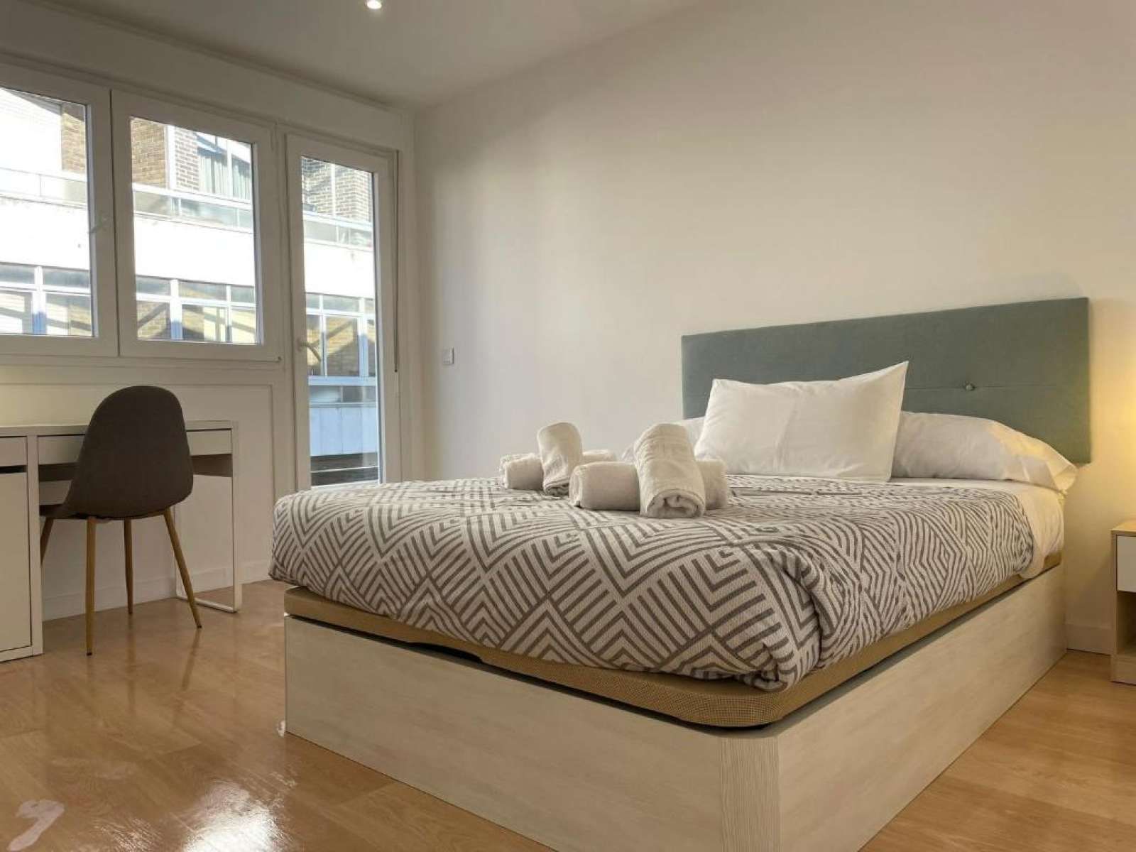 Dormitori de Pis per a compartir en Vigo  amb Aire condicionat i Terrassa