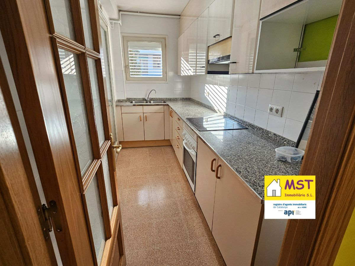 Küche von Wohnung zum verkauf in Balsareny mit Heizung und Balkon