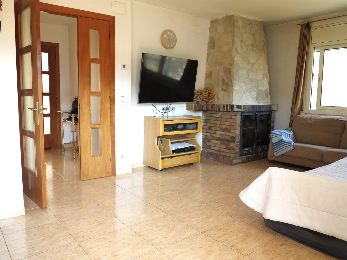 Sala de estar de Casa o chalet en venta en Blanes con Aire acondicionado, Jardín privado y Terraza