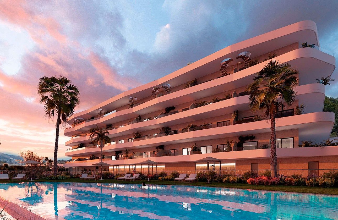 Exterior view of Apartment for sale in La Nucia  with Air Conditioner, Heating and Terrace