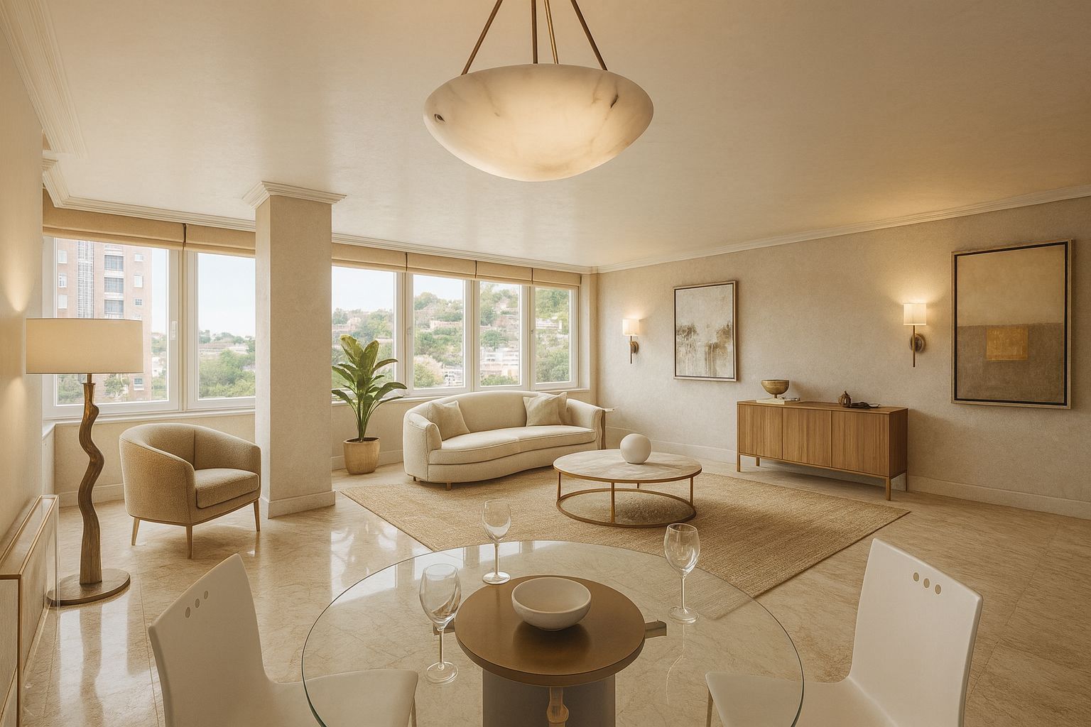 Sala de estar de Ático en venta en Málaga Capital con Aire acondicionado, Terraza y Trastero