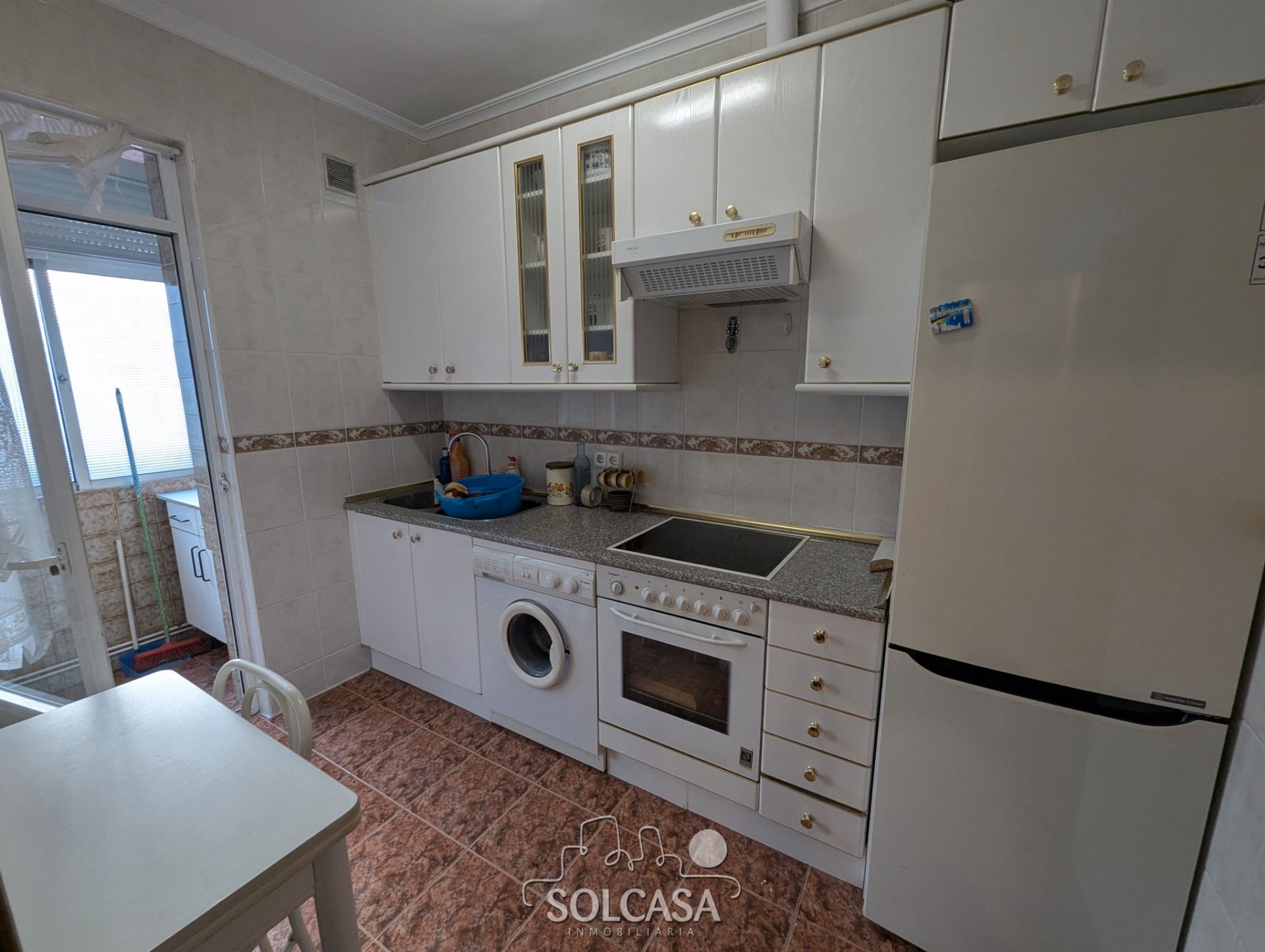 Kitchen of Flat for sale in Valladolid Capital  with Heating, Parquet flooring and Terrace