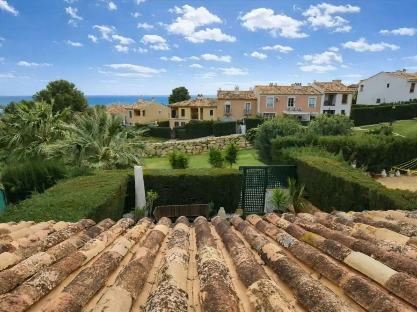 Jardín de Casa o chalet en venta en Finestrat con Aire acondicionado, Piscina y Balcón