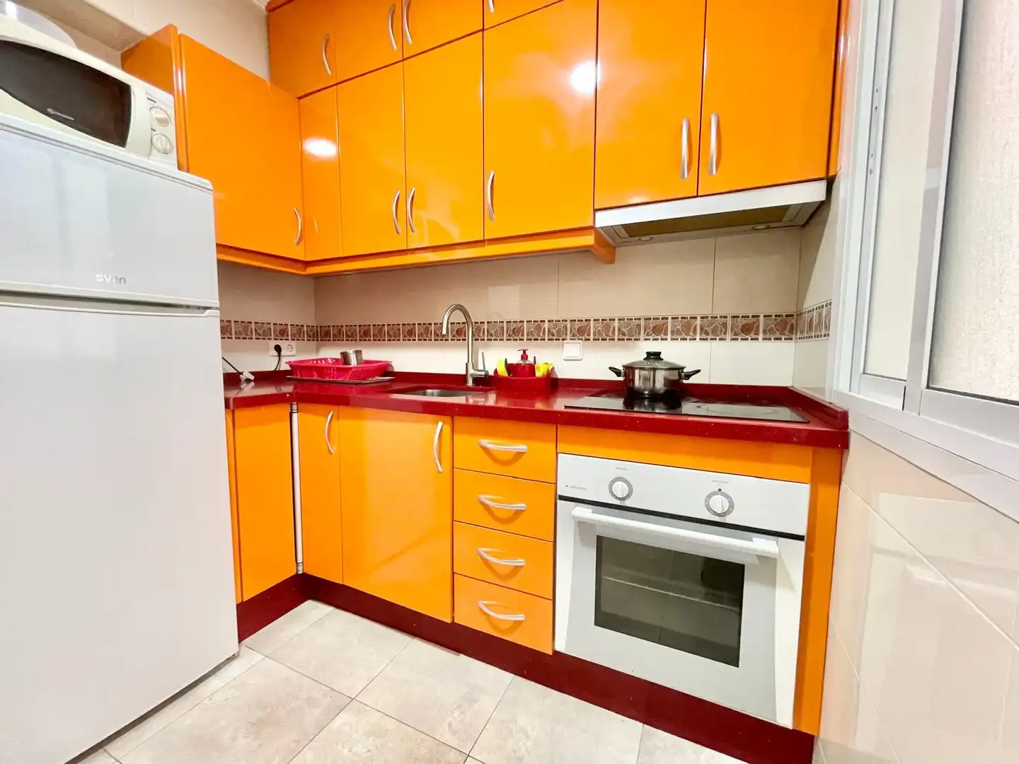 Kitchen of Apartments for rent in Torrevieja  with Air Conditioner, Heating and Furnished