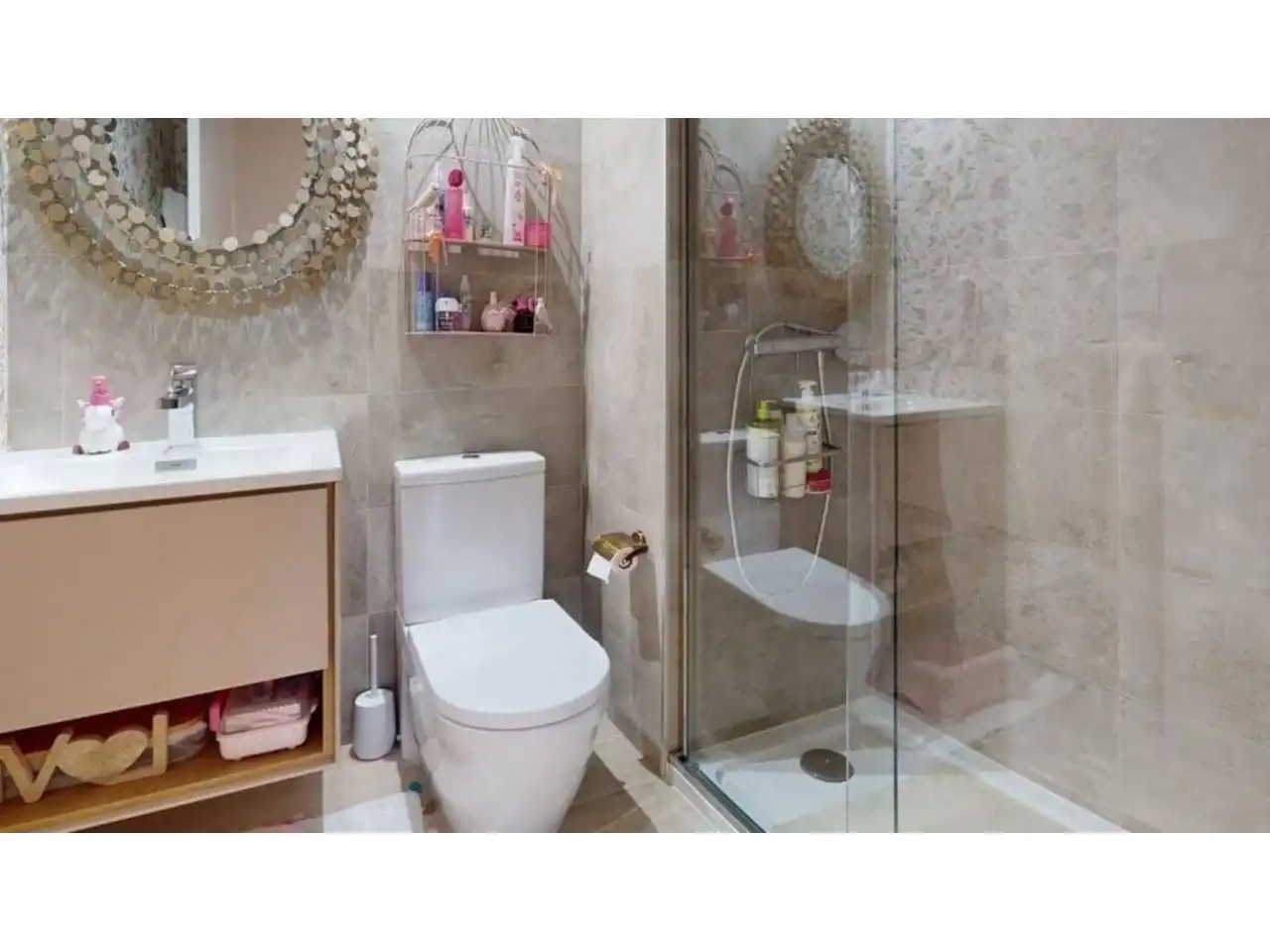 Badezimmer von Wohnung zum Verkauf in Boadilla del Monte mit Heizung, Terrasse und Abstellraum