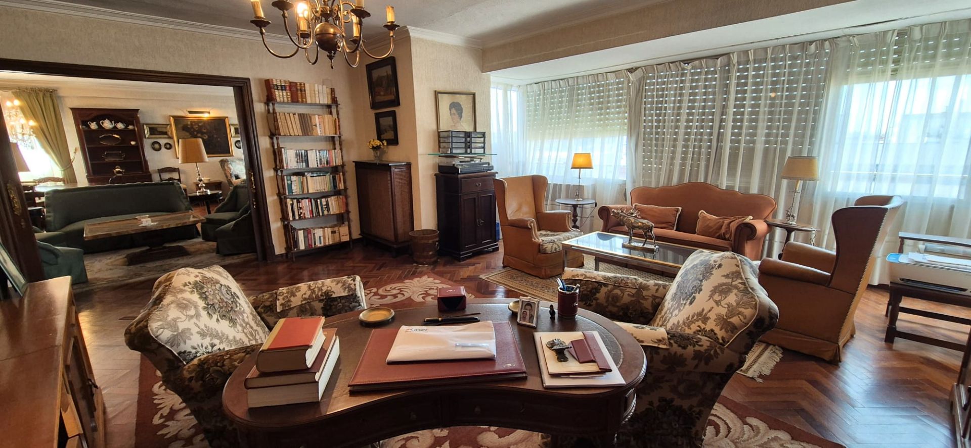 Sala d'estar de Pis en venda en Badajoz Capital amb Aire condicionat, Calefacció i Parquet