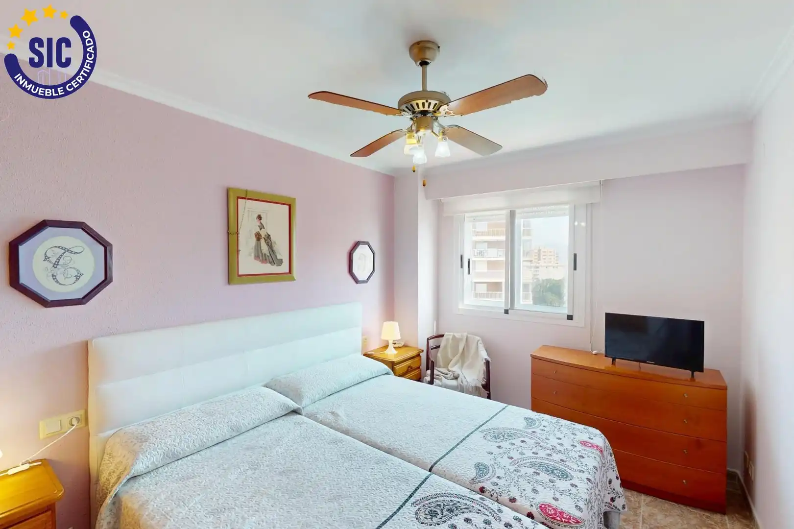 Habitación de Apartamento en venta en Benicasim / Benicàssim con Jardín privado, Terraza y Trastero