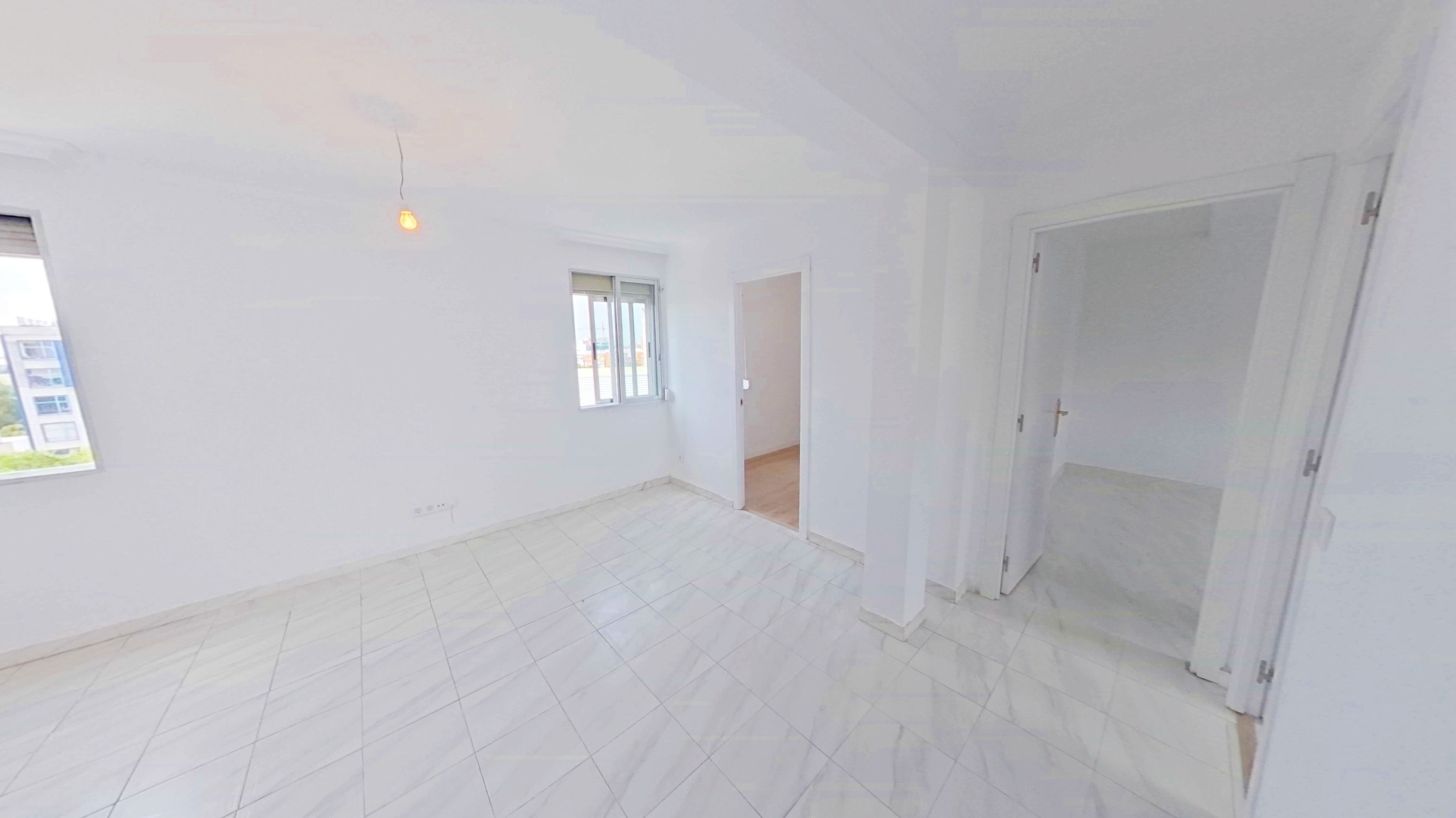 Bedroom of Flat to rent in  Madrid Capital  with Heating, Oven and Pets allowed