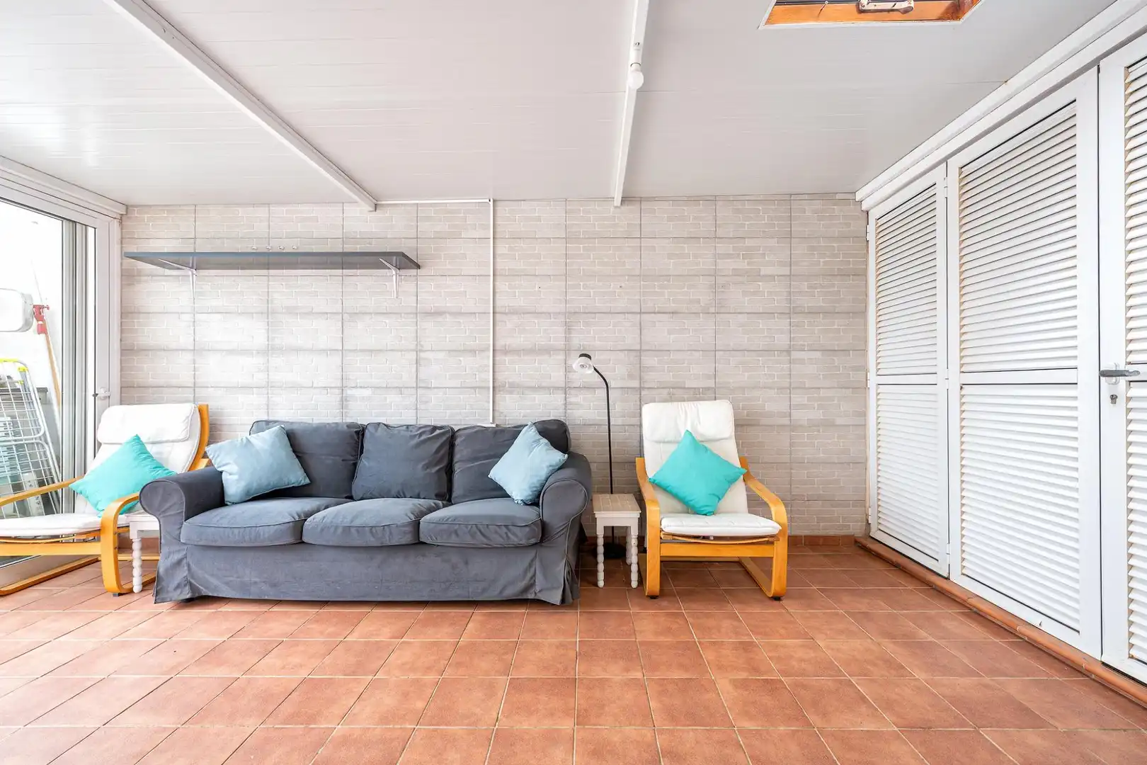 Sala de estar de Casa adosada en venta en San Bartolomé de Tirajana con Aire acondicionado, Jardín privado y Terraza