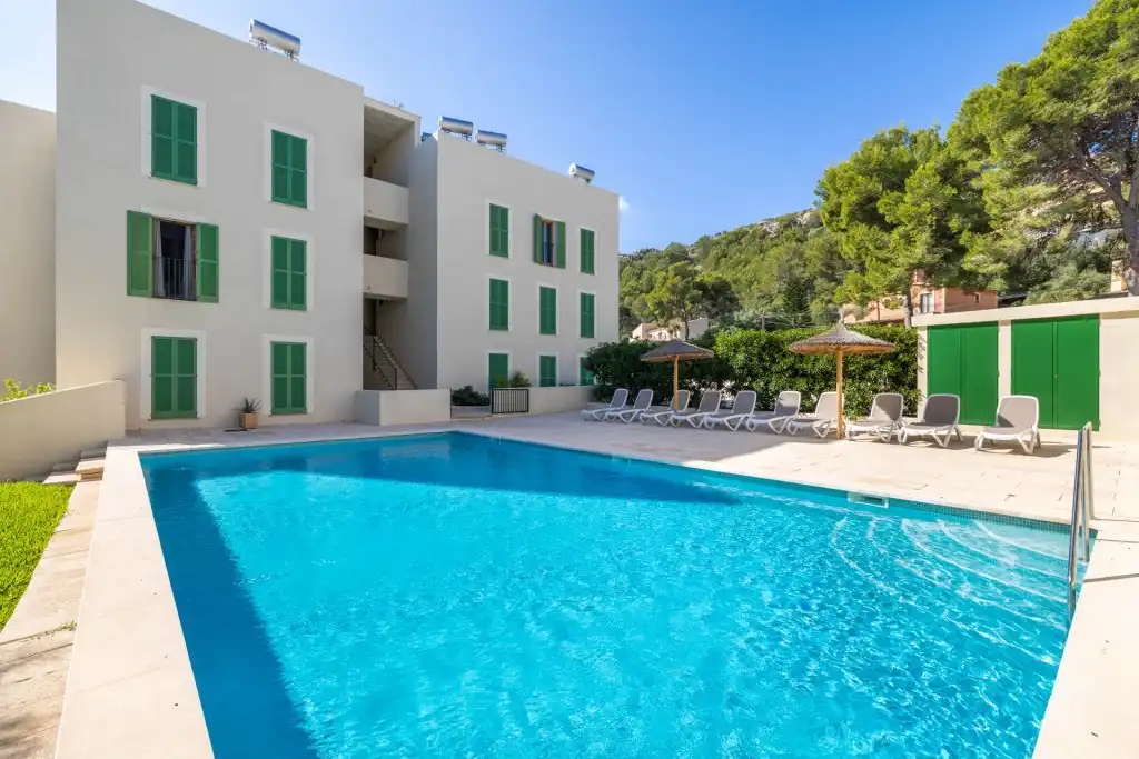 Piscina de Apartamento en venta en Pollença con Aire acondicionado, Jardín privado y Terraza