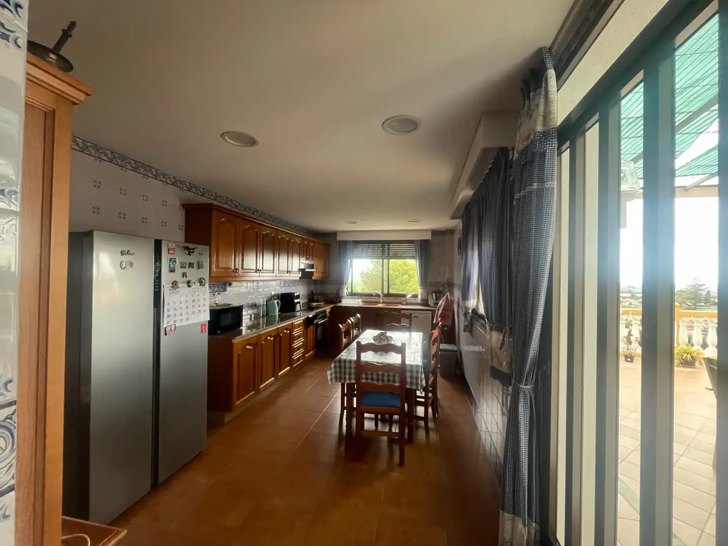 Cocina de Casa o chalet en venta en Chiva con Aire acondicionado, Jardín privado y Terraza