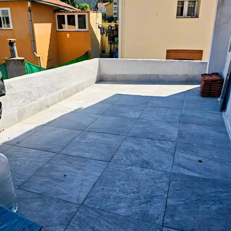 Terraza de Casa o chalet en venta en El Espinar con Calefacción y Jardín privado