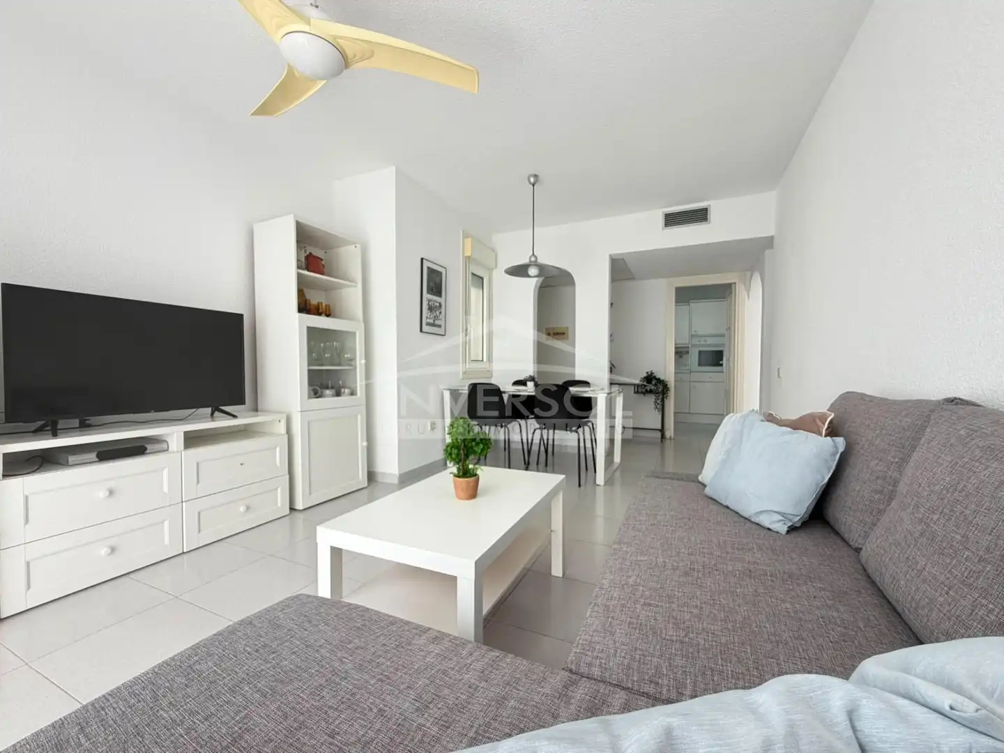 Sala de estar de Piso en venta en El Ejido con Amueblado