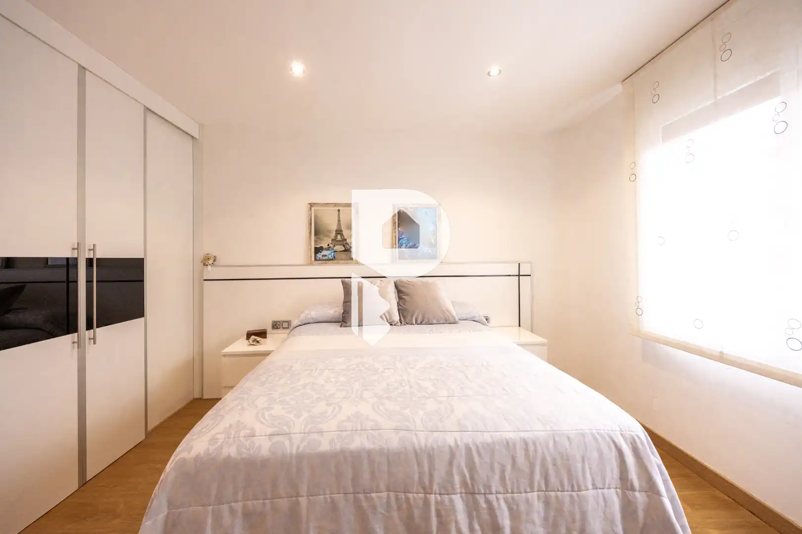 Schlafzimmer von Wohnung zum Verkauf in Sant Vicenç Dels Horts mit Klimaanlage, Heizung und Parkett