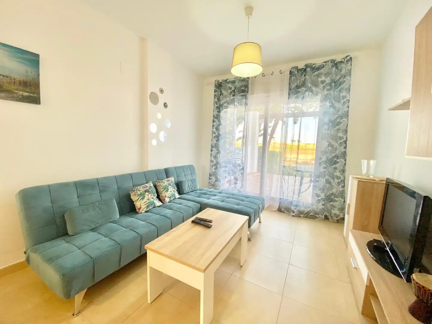 Sala de estar de Planta baja de alquiler en Torre-Pacheco con Aire acondicionado, Calefacción y Jardín privado