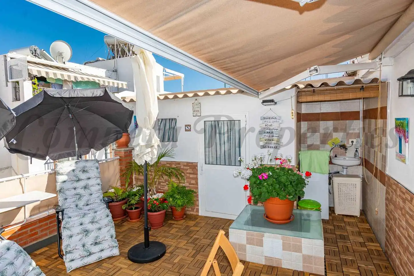 Terraza de Casa adosada en venta en Nerja con Aire acondicionado, Terraza y Amueblado