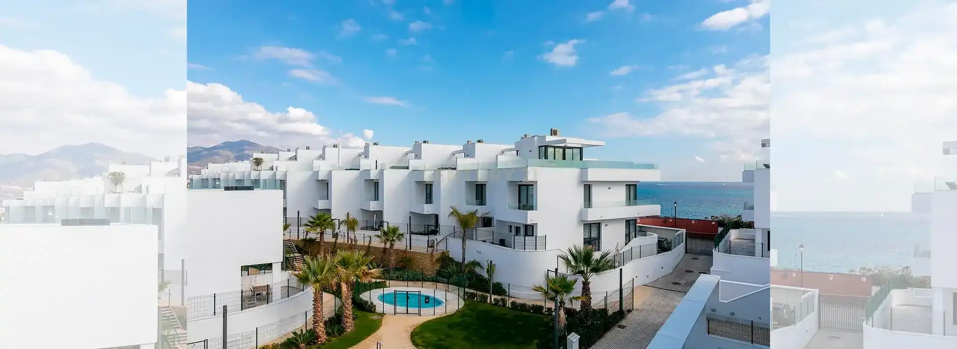 Exterior view of Detached homes for rent in Fuengirola  with Air Conditioner, Storage room and Oven