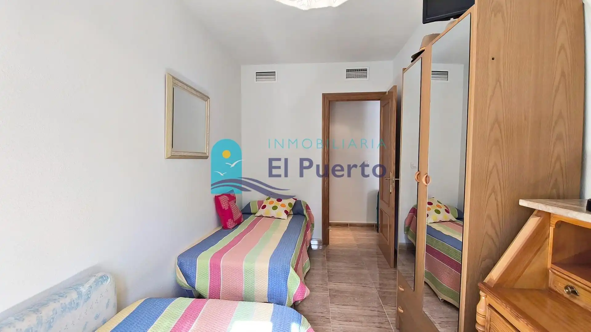 Habitación de Apartamento en venta en Mazarrón con Aire acondicionado, Calefacción y Terraza