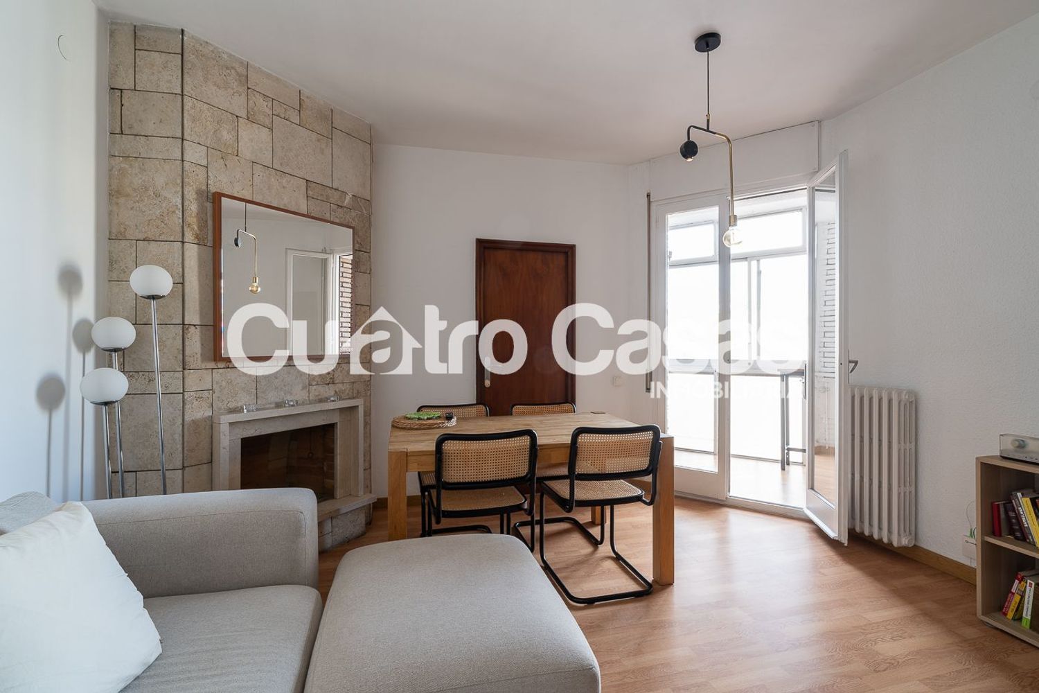 Sala d'estar de Pis en venda en  Barcelona Capital