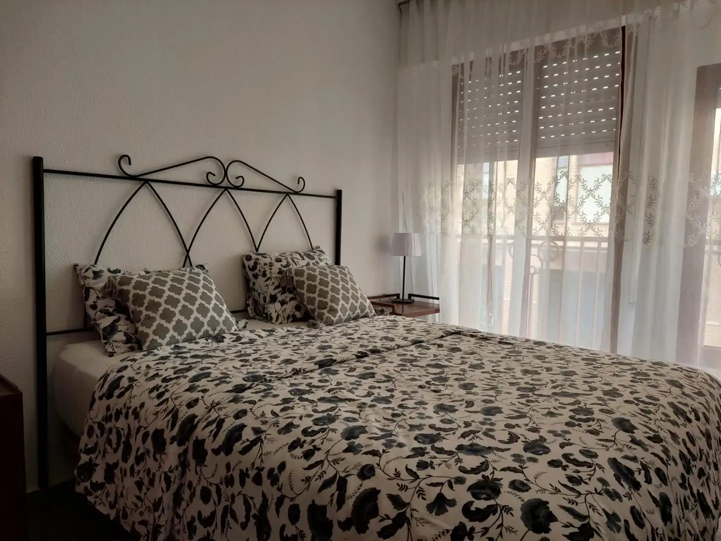 Bedroom of Flat for rent in Alicante / Alacant  with Air Conditioner and Furnished
