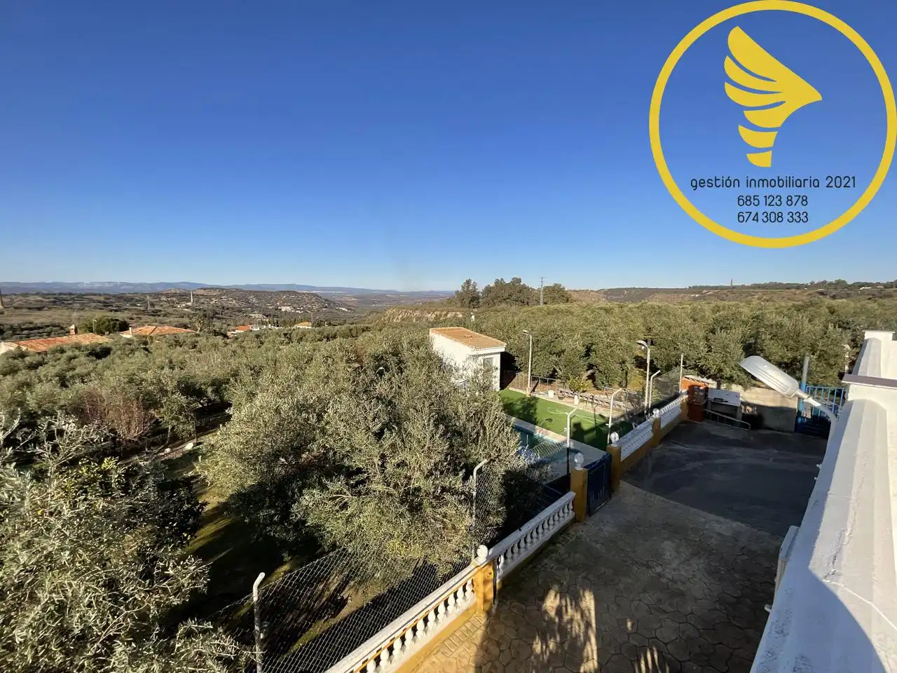 Jardín de Finca rústica en venta en Linares