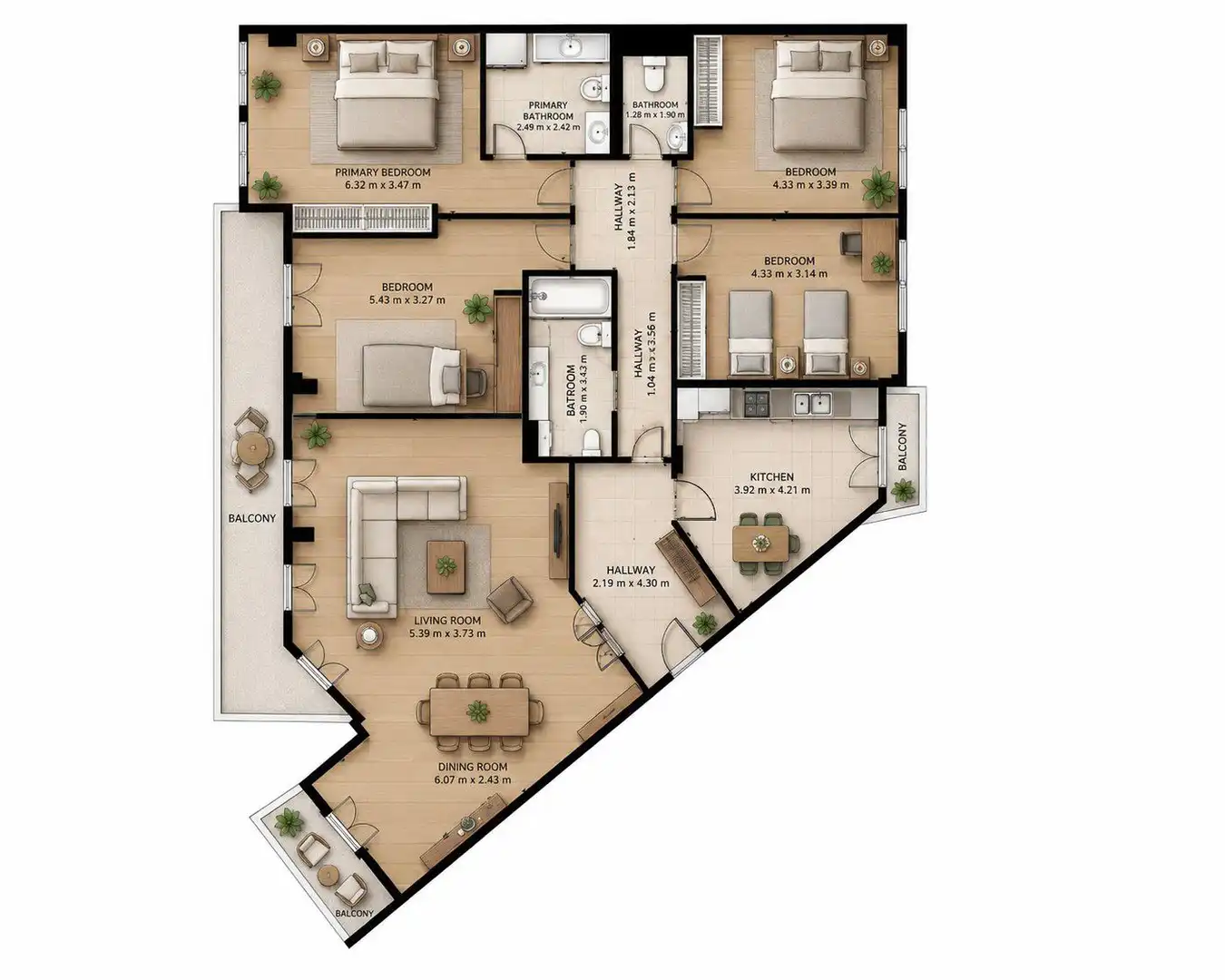 Wohnung zum Verkauf in  Logroño mit Heizung, Parkett und Terrasse