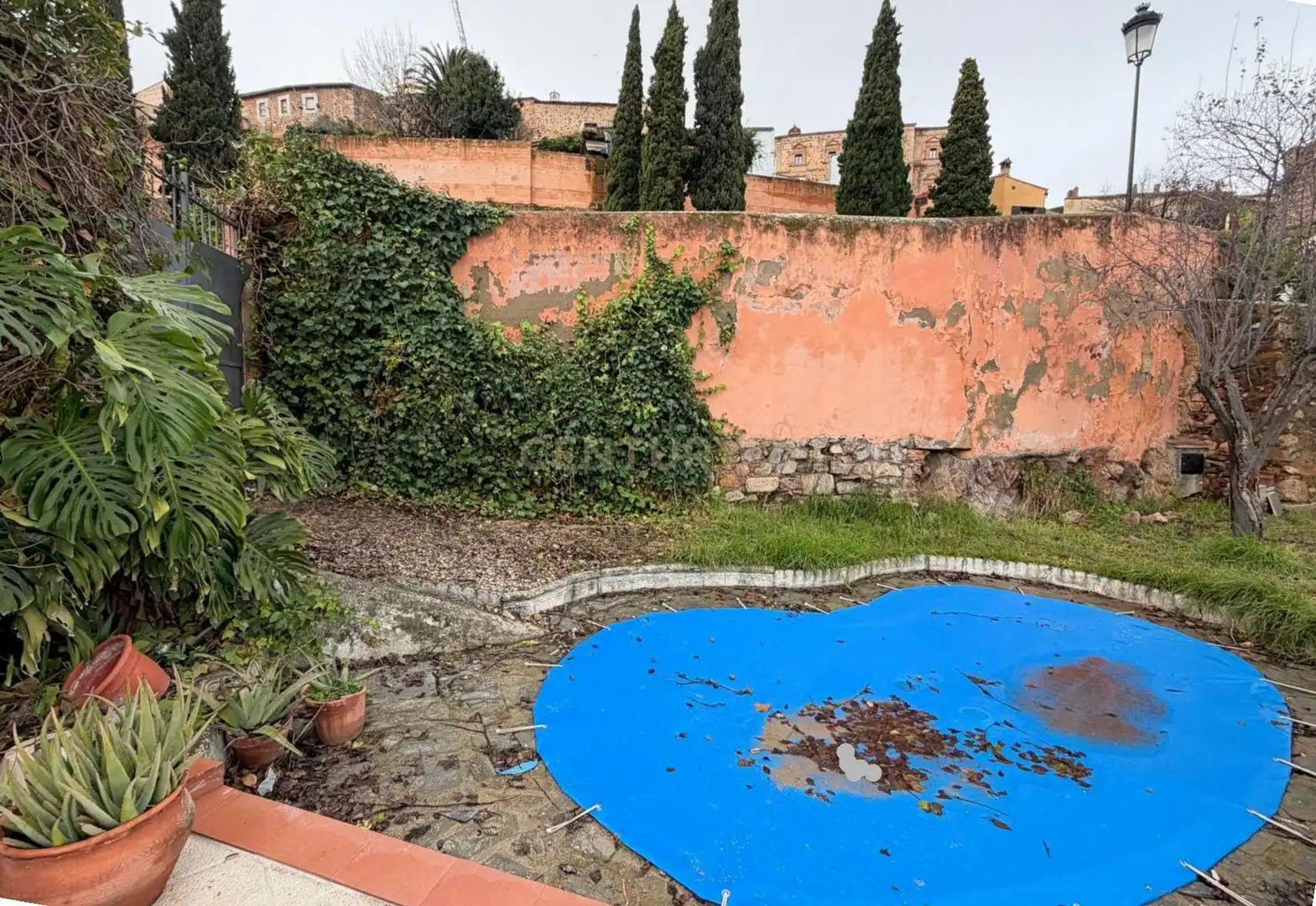 Garten von Wohnung zum Verkauf in Cáceres mit Privatgarten, Schwimmbad und Waschmaschine